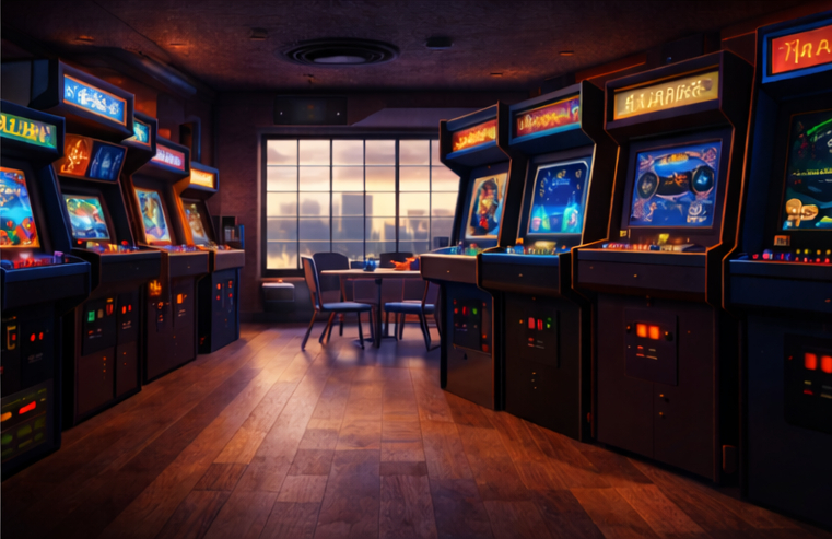 Retro Arcade Cabinet